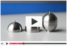 DECO德科微型球磨機專用高精度304不銹鋼球磨碗展示